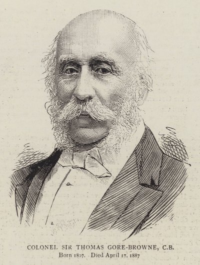 Sir Thomas Gore-Browne ezredes, CB alkotó: English School